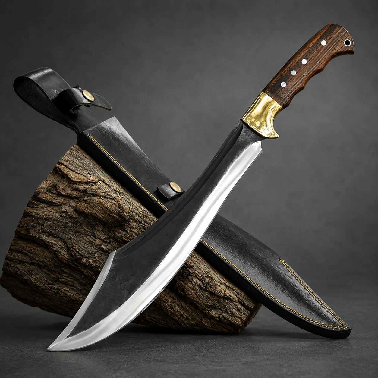 Emerald Hunter with Embossed Sheath