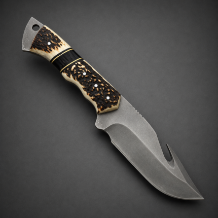 Emerald Handle Forged Hunter