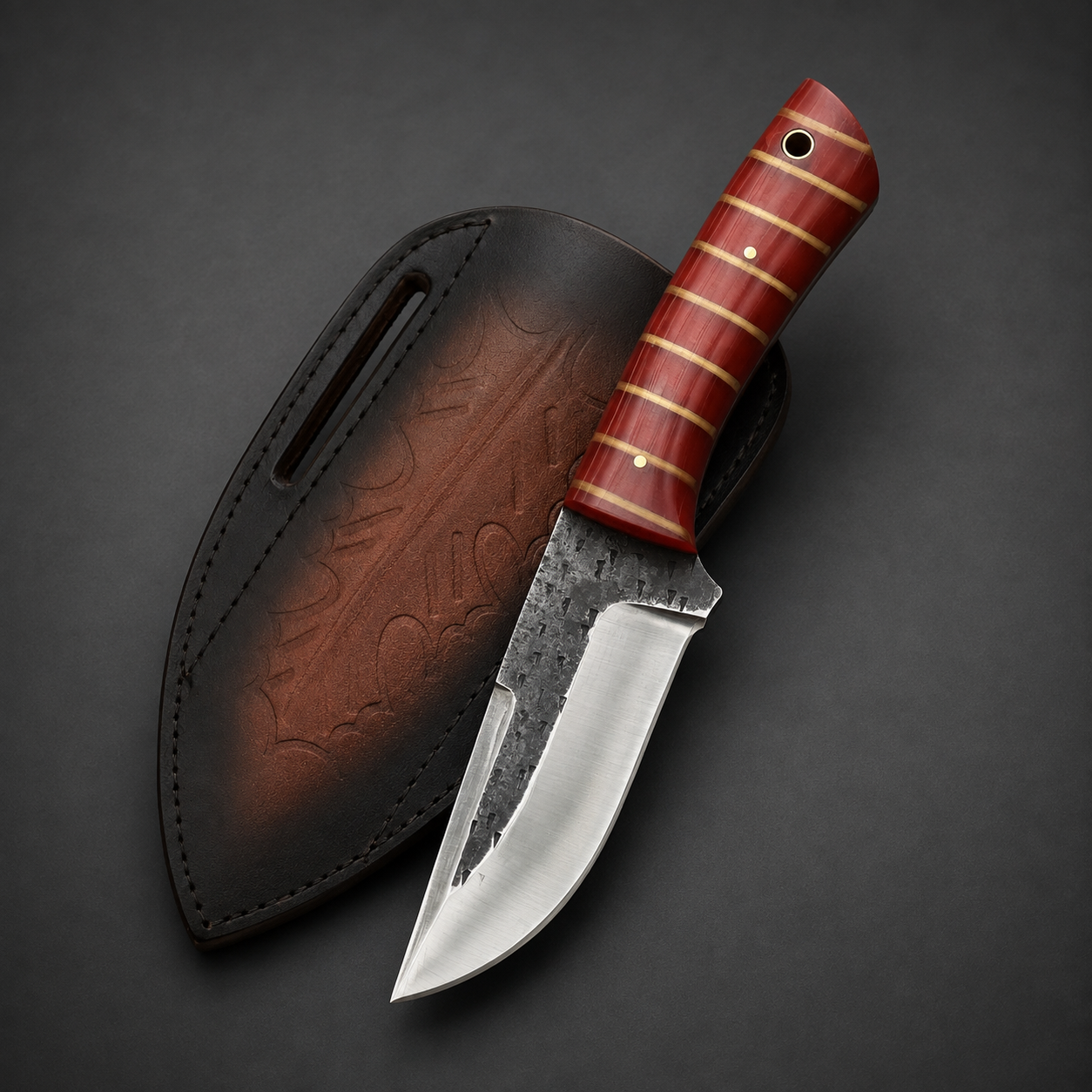 Premium Emerald Fixed Blade