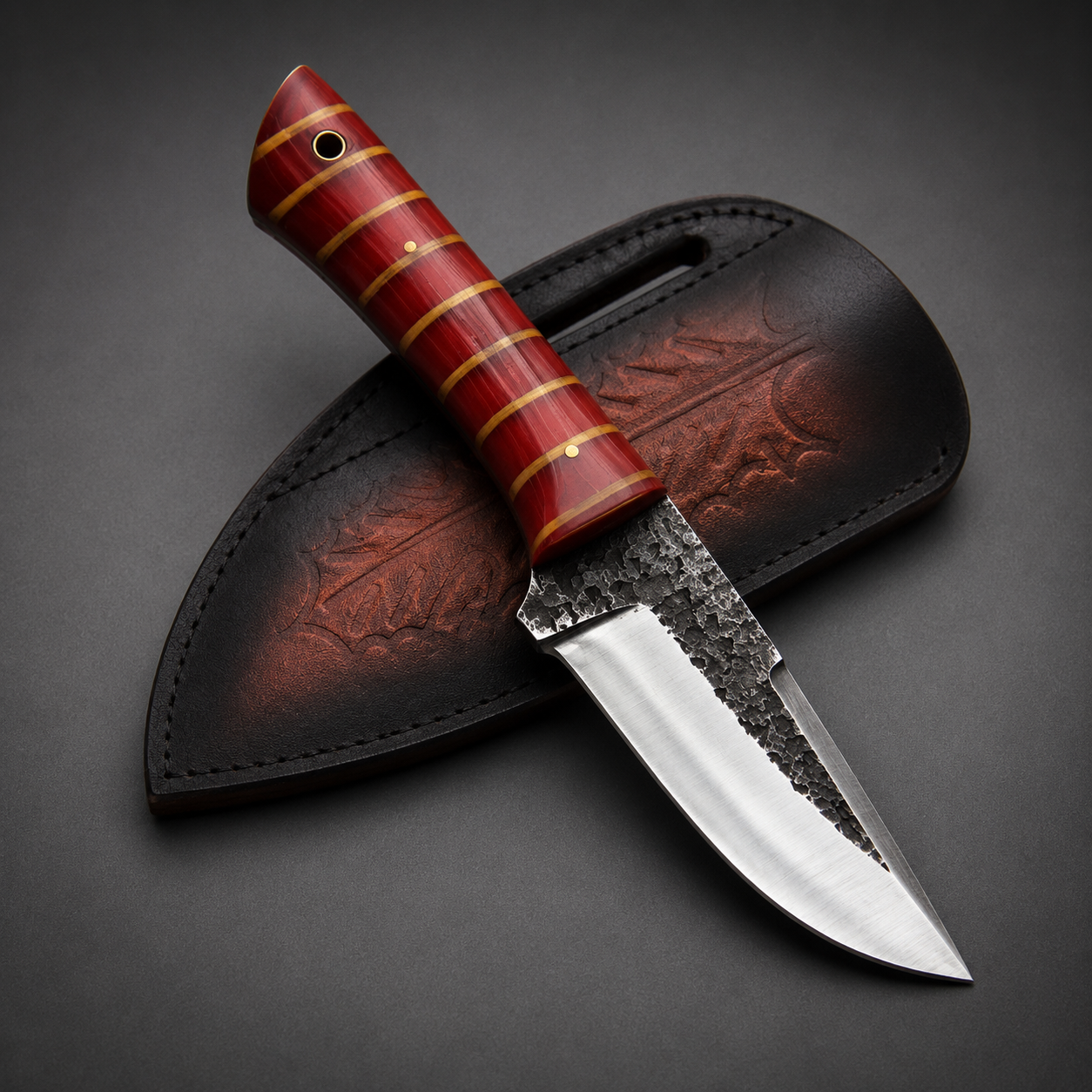 Twin Knife Gift Set – Black & Red