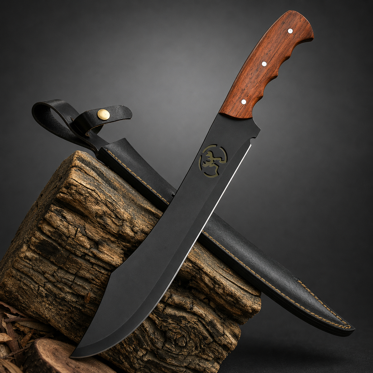 Handmade Damascus Utility Knife